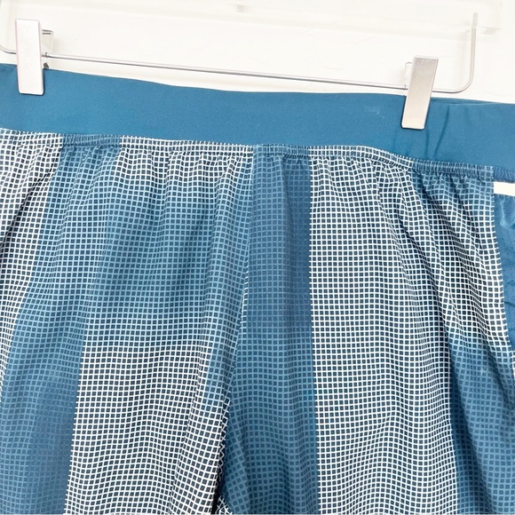 Brooks Sherpa 5" Running Short Blue and White Mens Size Medium - Picture 7 of 14